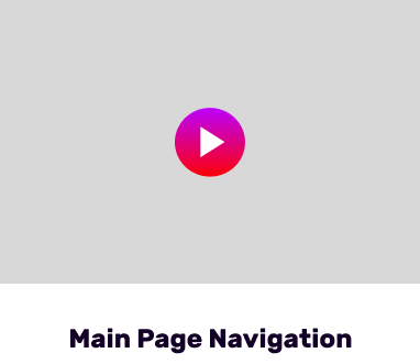 002 Main Page Navigation